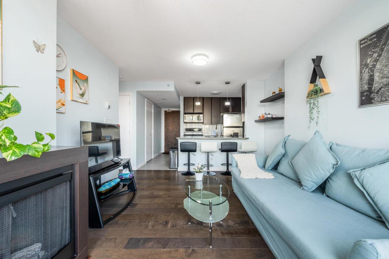 Downtown 1 Bedroom Water View Condo Vancouver Kültér fotó