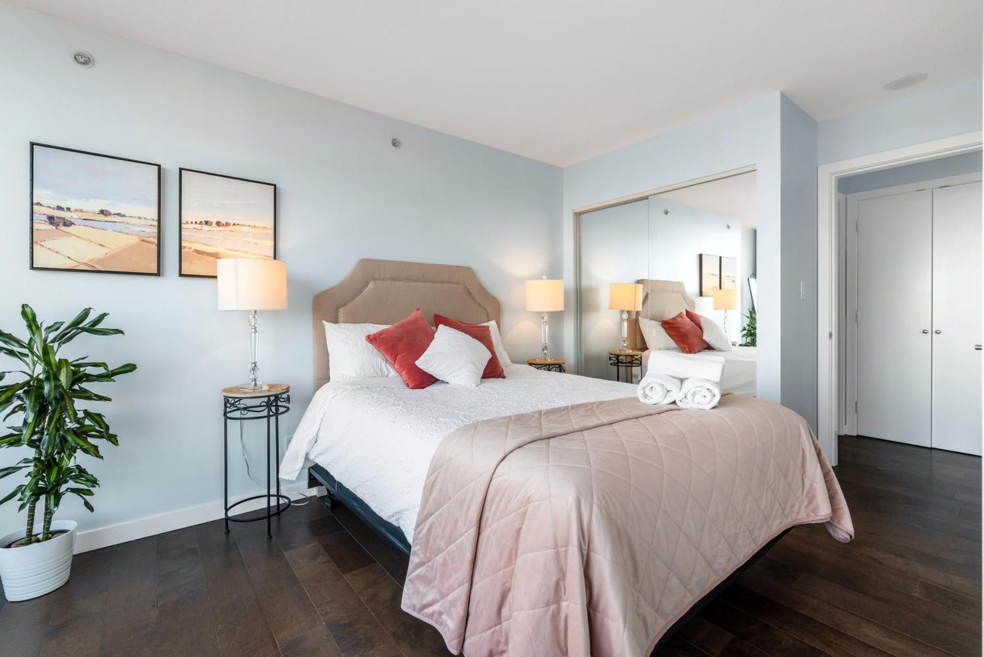 Downtown 1 Bedroom Water View Condo Vancouver Kültér fotó